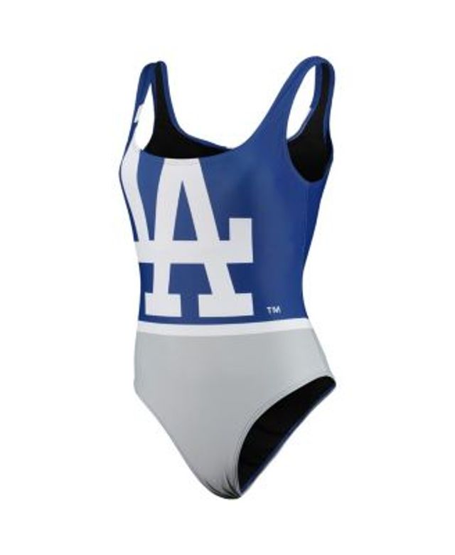 FOCO Women's Royal Chicago Cubs Team One-Piece Bathing Suit