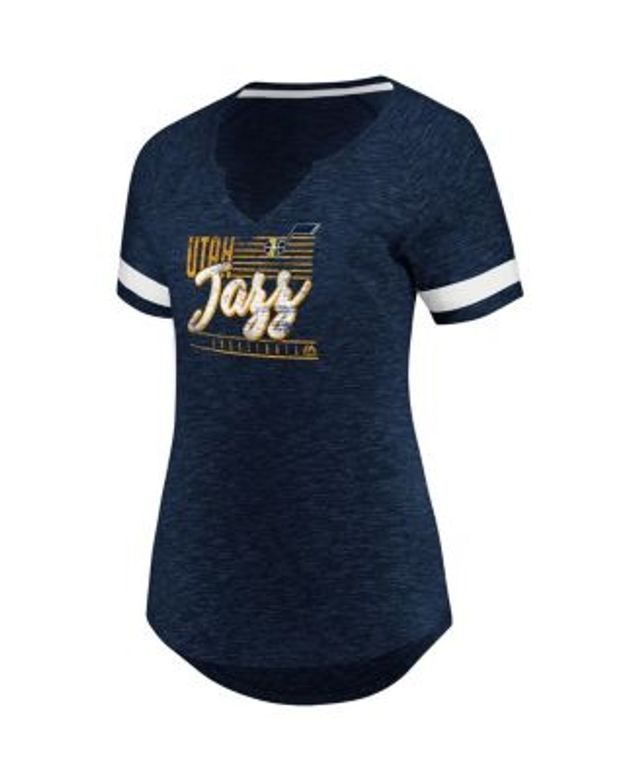 Lids Seattle Mariners Women's Plus Colorblock T-Shirt - White/Navy