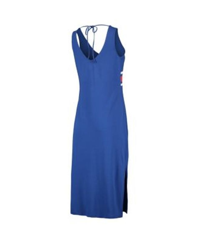 Women's Chicago Cubs G-III 4Her by Carl Banks Royal Opening Day Maxi Dress