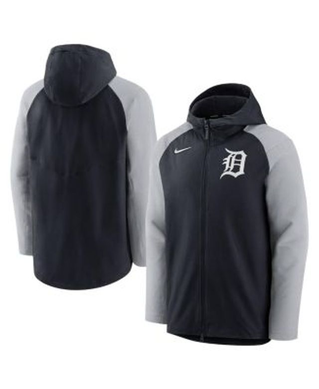 Nike Men's Black Detroit Tigers Authentic Collection Travel Performance  Full-Zip Hoodie