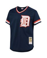 Men's Detroit Tigers Alan Trammell Mitchell & Ness Navy 1984 Authentic  Copperstown Collection Mesh Batting Practice