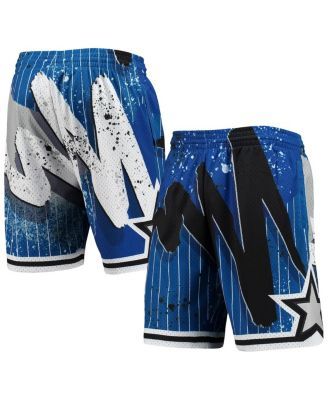 Men's Mitchell & Ness Blue New York Knicks Hardwood Classics 1991 Hyper Hoops Swingman Shorts Size: Medium