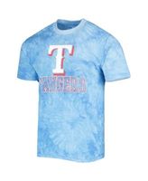 Texas Rangers Concepts Sport Badge T-Shirt & Pants Sleep Set - Royal/Red