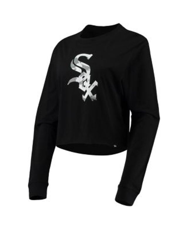 Women's Chicago White Sox New Era Black Historic Champs T-Shirt