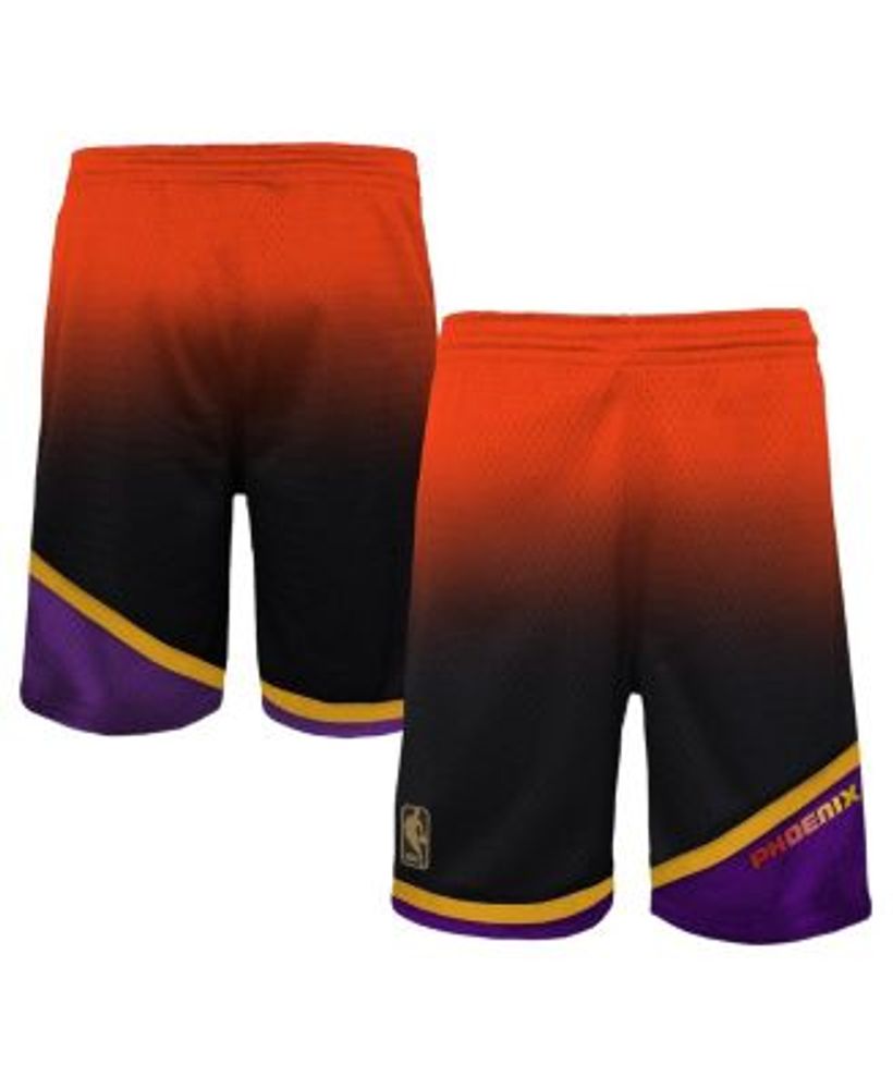 Men's Mitchell & Ness Orange New York Knicks Hardwood Classic Reload  Swingman Shorts