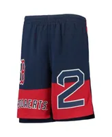 Xander Bogaerts Boston Red Sox Youth Pandemonium Name & Number Shorts - Navy