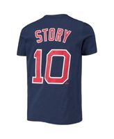 David Ortiz Boston Red Sox Nike Name & Number Logo T-Shirt - Navy