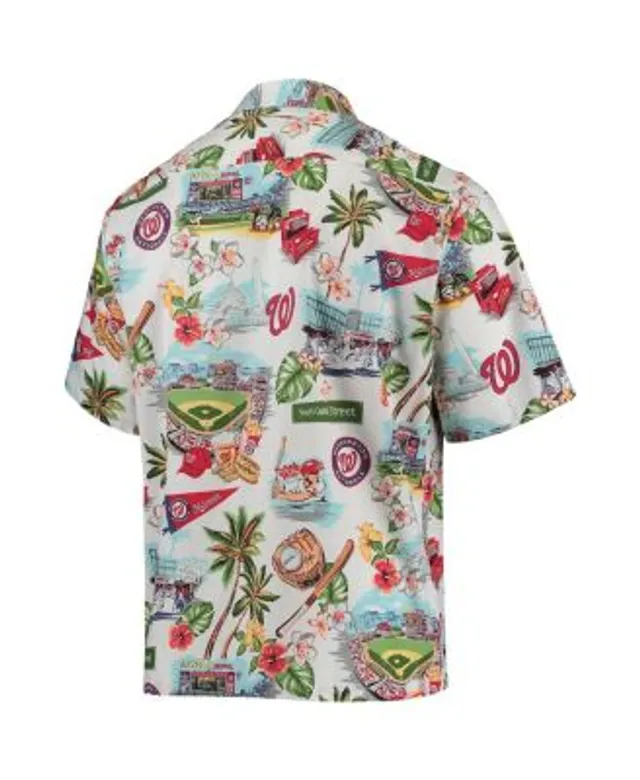 Chicago Cubs Reyn Spooner Scenic Button-Up Shirt - White 