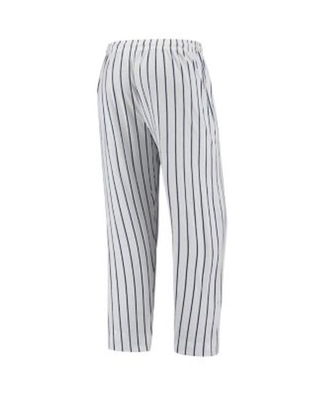 Men's Concepts Sport White Detroit Tigers Vigor Pinstripe Pants Size: Medium