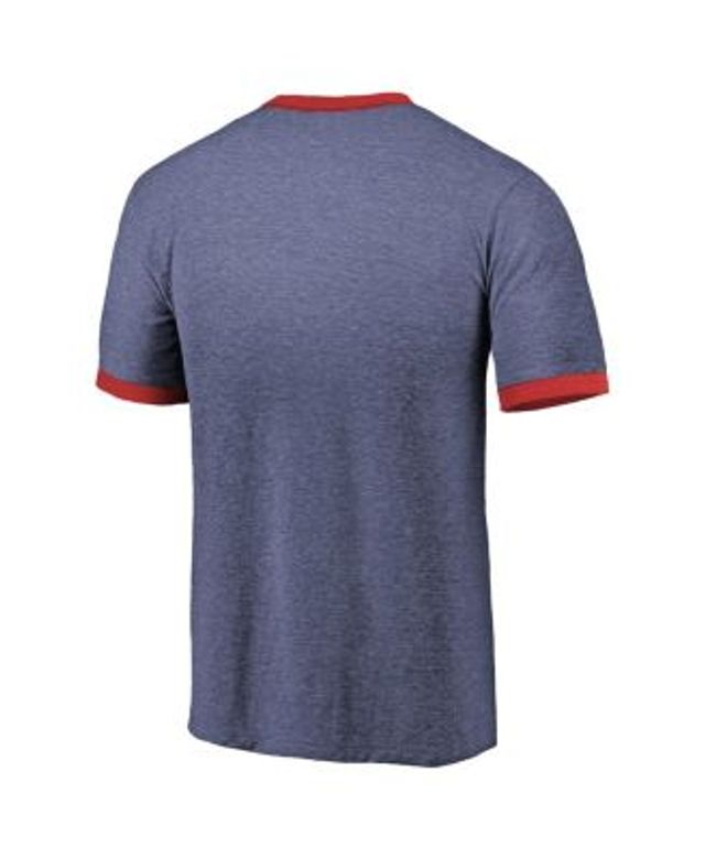 Men's Majestic Threads Navy Atlanta Braves 2021 World Series Champions Dream Team Roster Tri-Blend T-Shirt Size: Medium