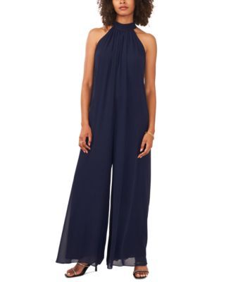 Women's Tie-Back Halter Jumpsuit