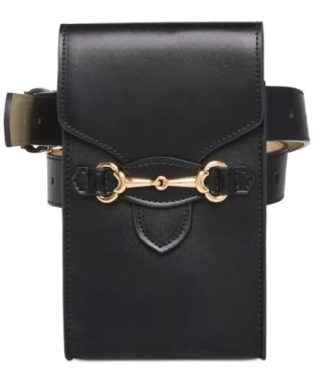 Steve Madden Horsebit-Detail Belt Bag - Macy's