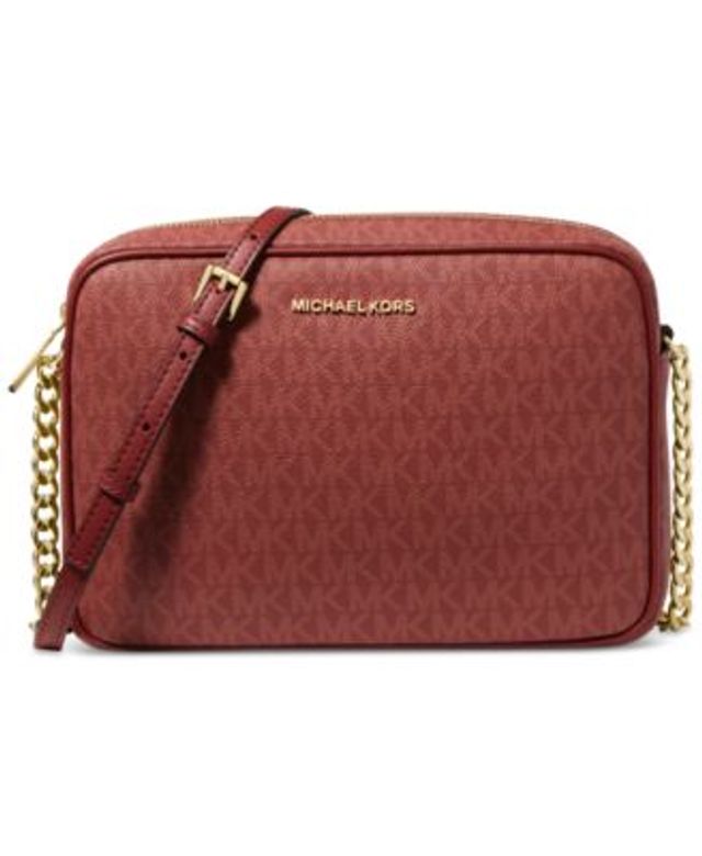 Michael Kors Signature Jet Set East West Crossbody | Hawthorn Mall