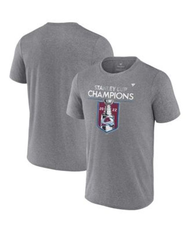 Men's Fanatics Branded Heathered Gray Tampa Bay Lightning 2021 Stanley Cup Champions Locker Room T-Shirt