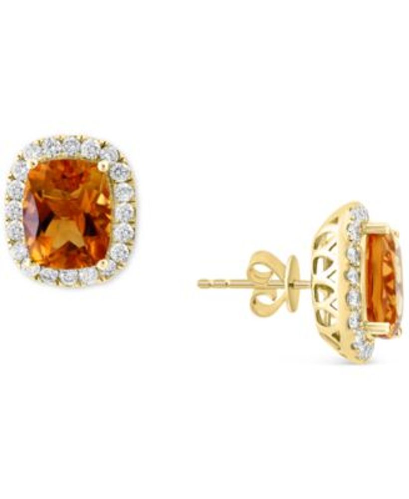 effy citrine earrings