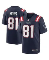 Nike Men's Nike Randy Moss Black Minnesota Vikings Retired Player RFLCTV  Limited Jersey