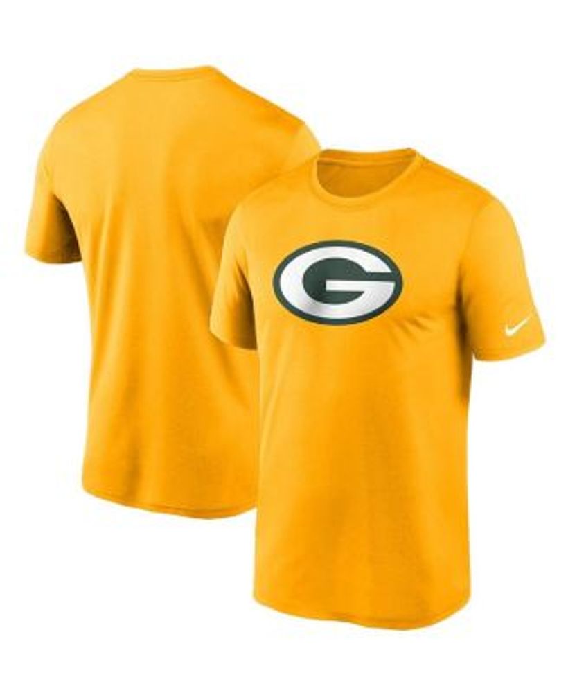 Nike Men's Green Bay Packers Aaron Jones #33 Logo Green T-Shirt