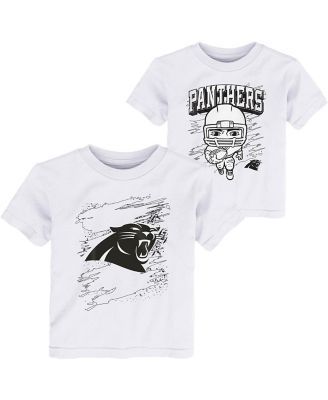 New Orleans Saints Toddler Coloring Activity Two-Pack T-Shirt Set - White