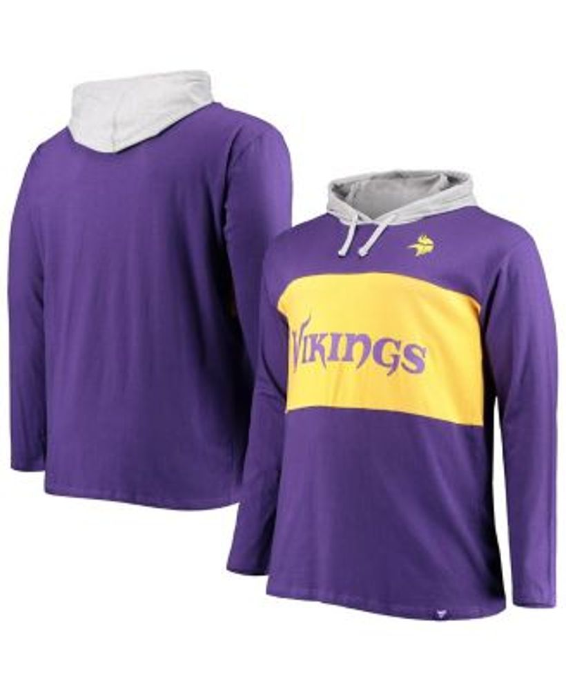 Men's Fanatics Branded Heathered Charcoal Minnesota Vikings Big