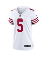 Youth Nike Trey Lance White San Francisco 49ers Player Game Jersey