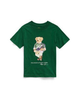 Toddler Boys Polo Bear Cotton Jersey T-shirt