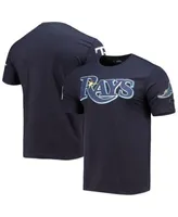 Men's Pro Standard Navy Tampa Bay Rays Team Logo T-Shirt Size: Medium