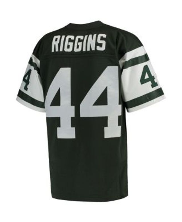 Men's Mitchell & Ness John Riggins Green New York Jets Retired