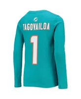 Tua Tagovailoa Miami Dolphins Youth Mainliner Player Name & Number