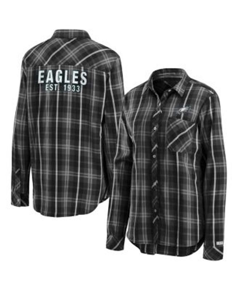 philadelphia eagles button up