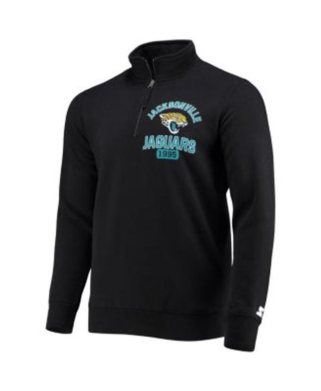 Jacksonville Jaguars Starter Heisman Quarter-Zip Jacket - Black