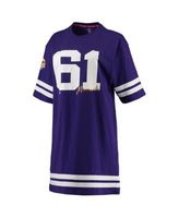 Tommy Hilfiger Mens Minnesota Vikings Graphic T-Shirt, Purple, Medium