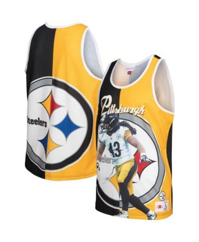 Men's Pittsburgh Steelers Troy Polamalu Mitchell & Ness Black 2007