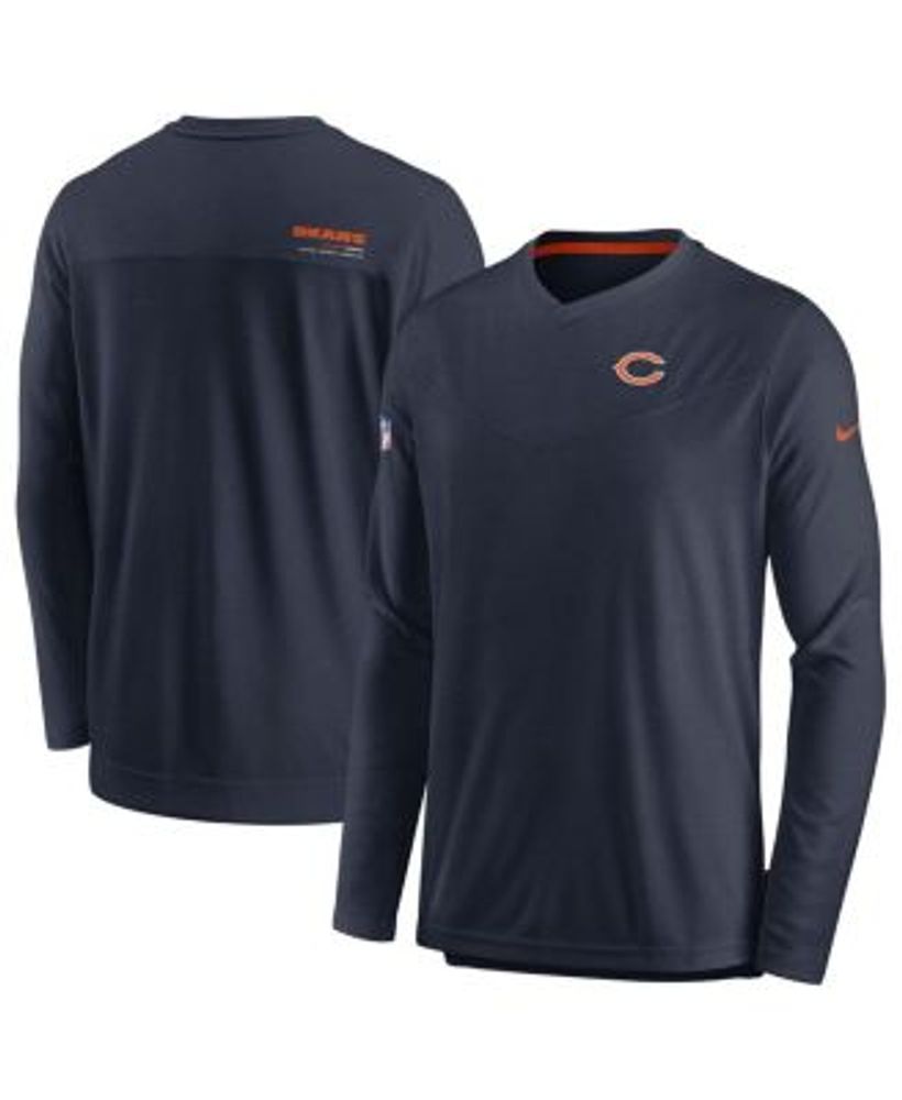 Men's New Era Navy Chicago Bears 2022 Sideline Ink Dye T-Shirt