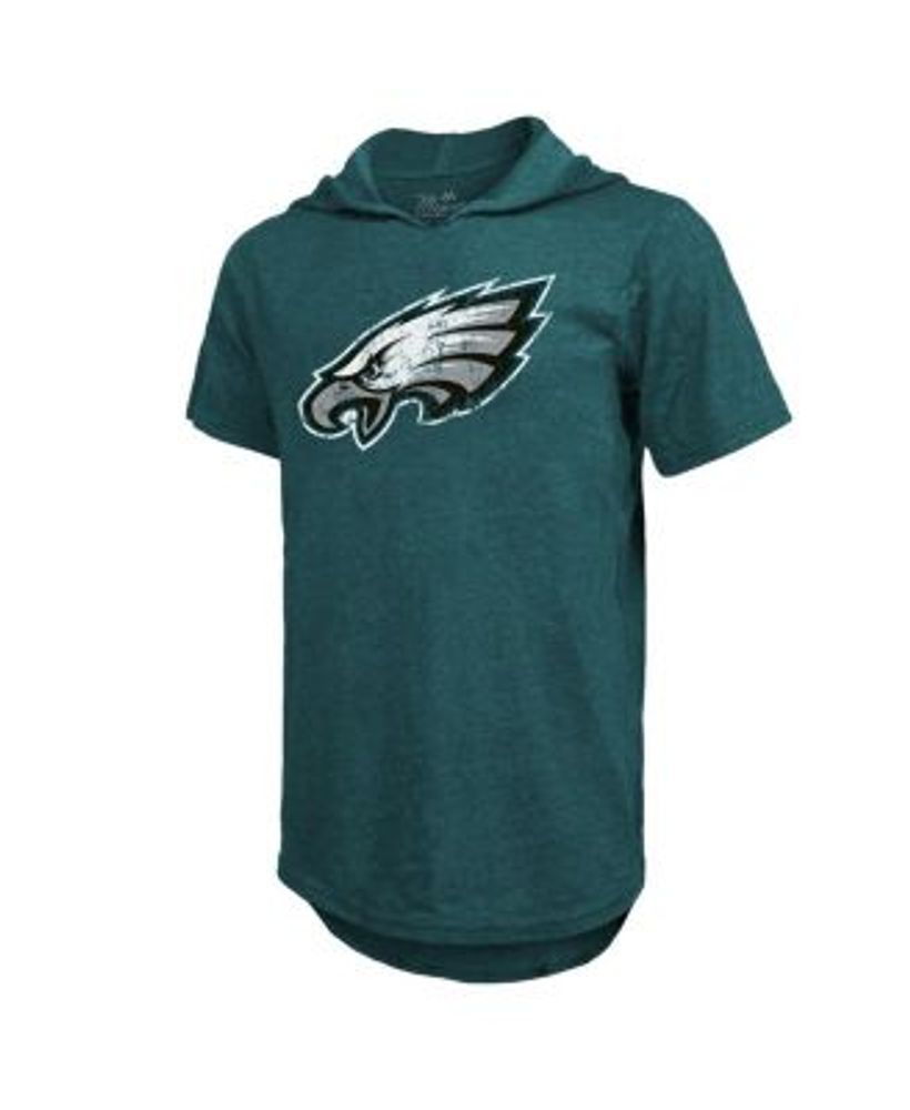 A.J. Brown Philadelphia Eagles Men's Green Name & Number Logo T