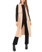 Women's Belted Trench Vest