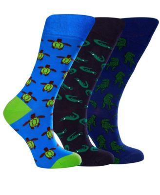 Women's Ancient Bundle W-Cotton Novelty Crew Socks with Seamless Toe Design, Pack of 3