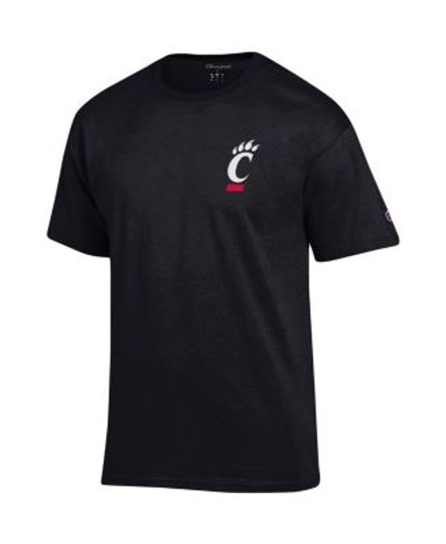 Champion Men's White Cincinnati Bearcats Team Stack Long Sleeve T