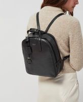 Women's Dukes Place Medium Leather Zip Around Backpack