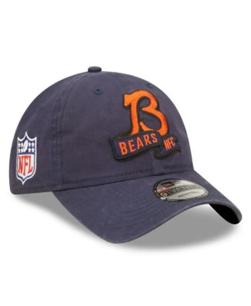 Youth Navy Chicago Bears On Trend Precurved A-Frame Snapback Hat