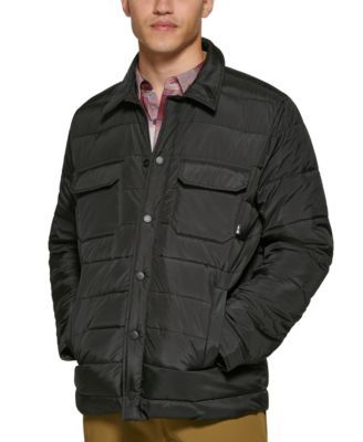 Men's Mission Quilted Puffer Shirt Jacket