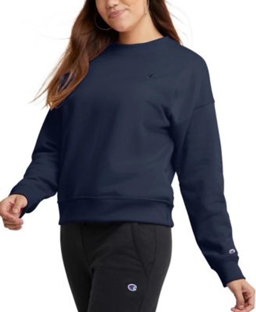 Champion Women's Powerblend Fleece Crewneck Sweatshirt | Westland Mall
