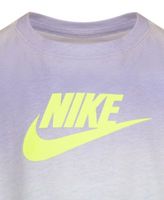 Nike Little Girls Gradient Futura Crew Neck T-shirt