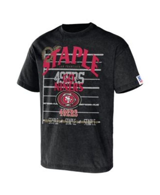 San Francisco 49ers NFL x Staple All Over Print T-Shirt - Red