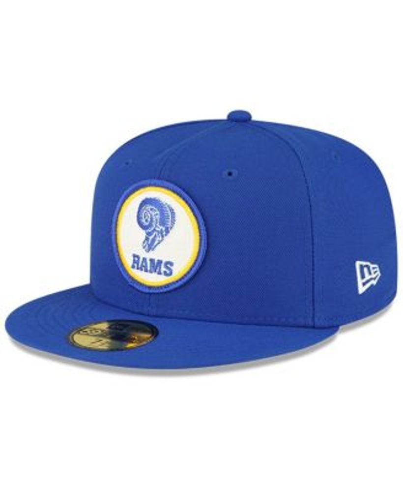 New Era Men's Royal Los Angeles Rams 2022 Sideline 59FIFTY Historic Fitted  Hat | Dulles Town Center