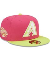 New Era Arizona Diamondbacks Mens Black 2001 World Series Side Patch  59FIFTY Fitted Hat