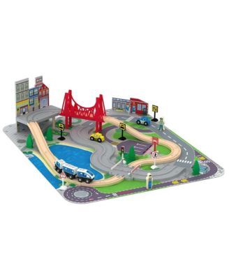 Road and Rail Train Set