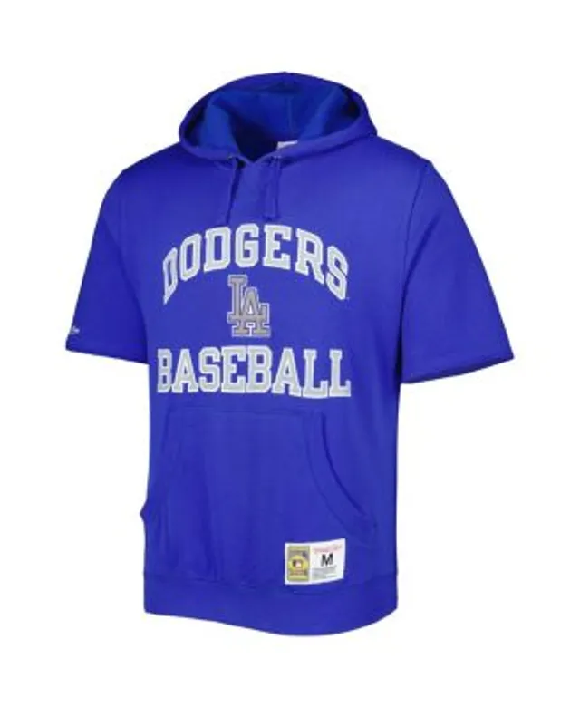 Men's Brooklyn Dodgers Jackie Robinson Mitchell & Ness Royal Cooperstown  Collection Legends Fleece Pullover Hoodie