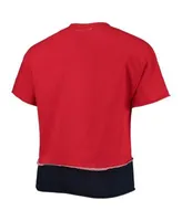 PRO STANDARD Women's Pro Standard Red St. Louis Cardinals Retro Classic  Cropped Boxy T-Shirt