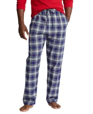 Men's Flannel Plaid Pajama Pants