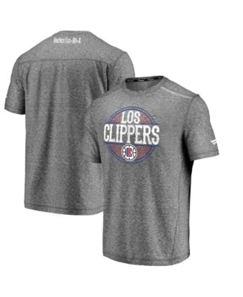 LA Clippers Fanatics Branded Mono Logo Graphic Long Sleeve T-Shirt - Mens